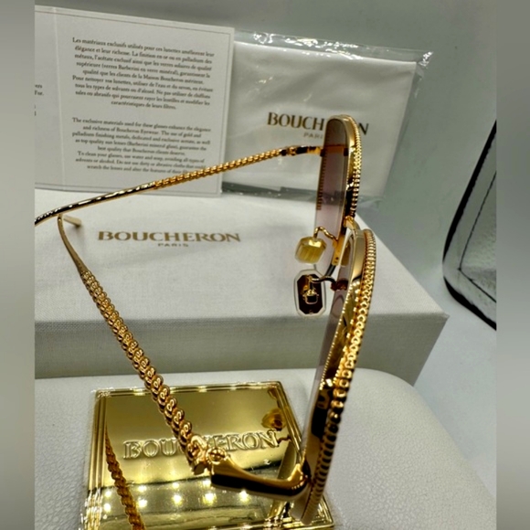 🏆Boucheron18K Gold Pplated BC0097S 003 ‼️Made In France ! - Picture 15 of 16